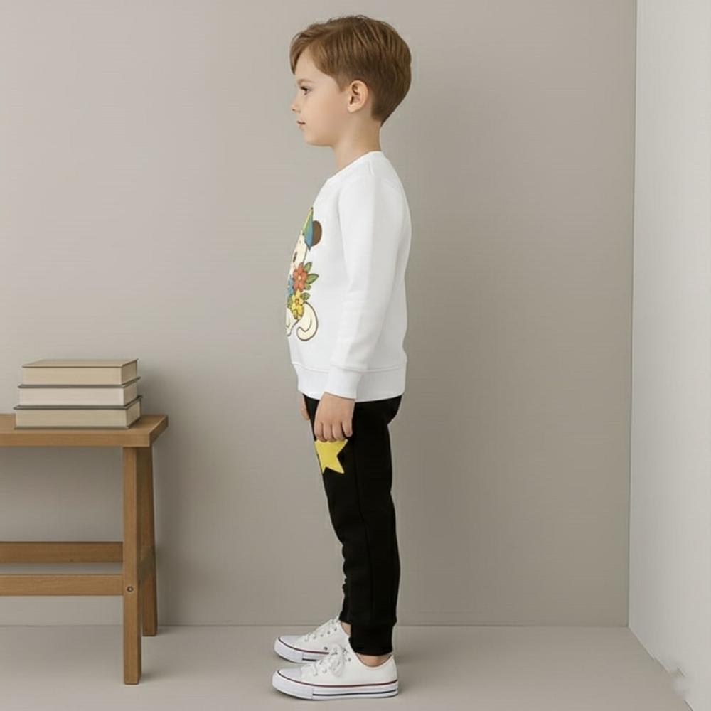Full Sleeve T shirt With Track Pant Set For Kids Boys And Girls