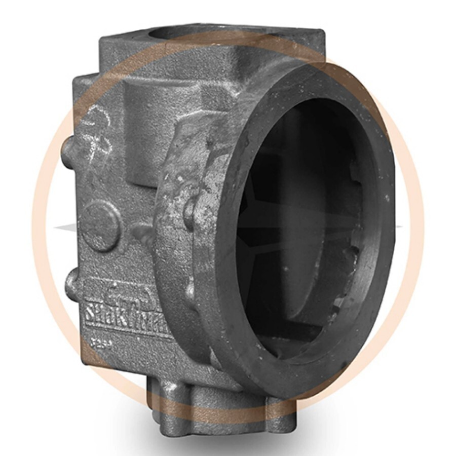 Industrial Gear Box Casting - Color: Silver