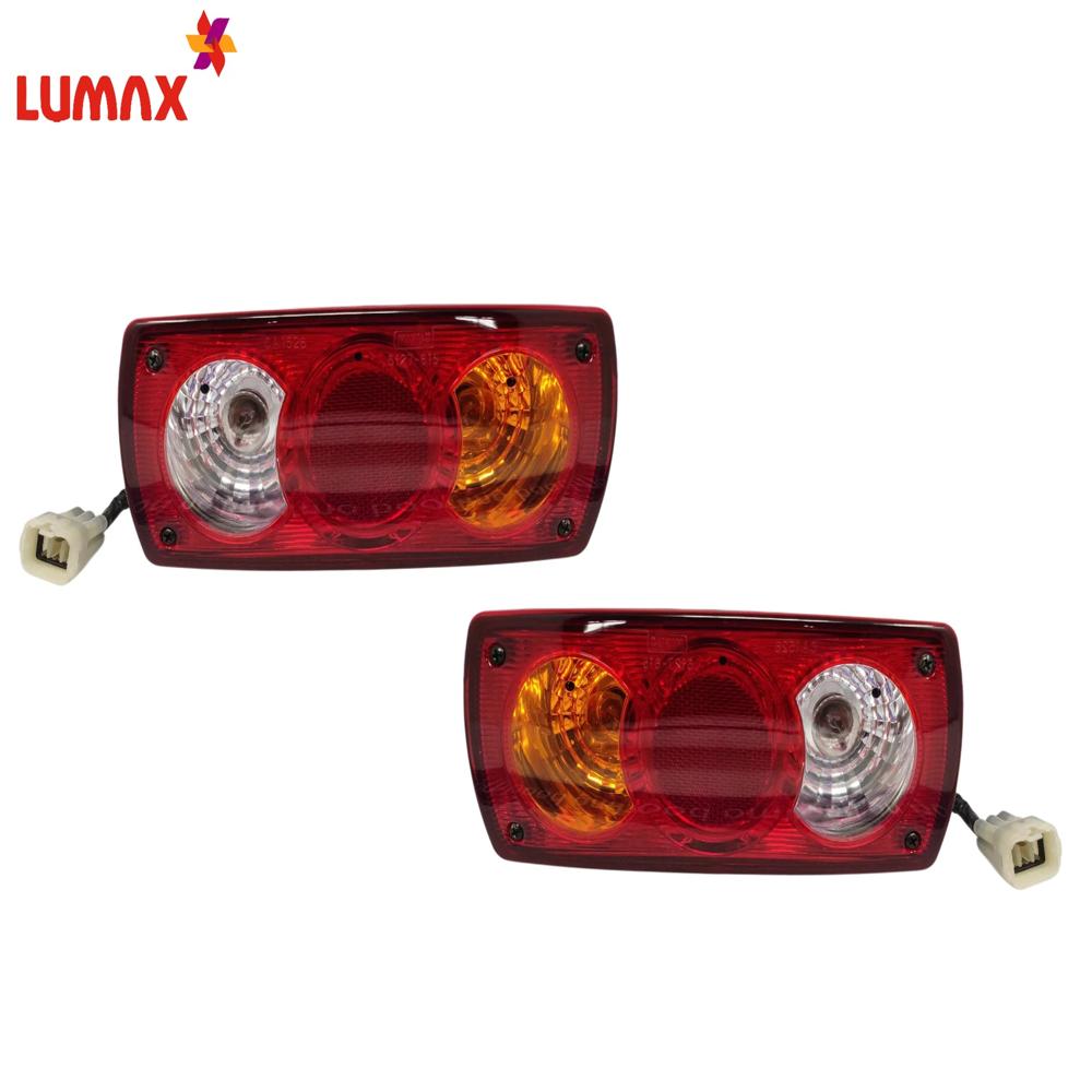 Lumax Taillight Assembly For Mahindra Jeeto With Wire 2015-2026