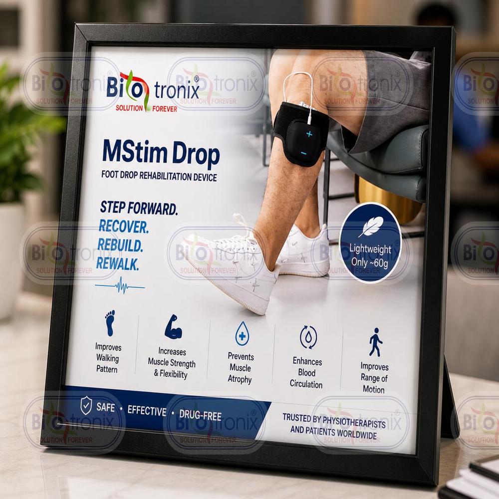 Foot Drop Muscle Stimulator for Improved Walking Performance