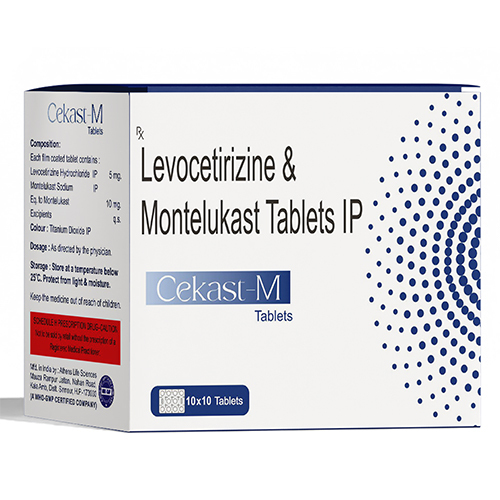 Levocetirizine And Montelukast Tablets