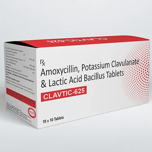 Amoxycillin Potassium Clavulanate And Lactic Acid Bacillus Tablets