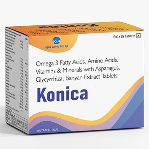 Omega 3 Fatty Acids Amino Acids Banyan Extract Tablets