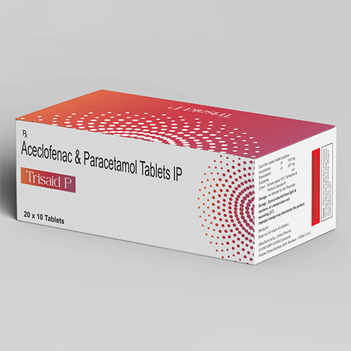 Aceclofenac And Paracetamol Tablets IP