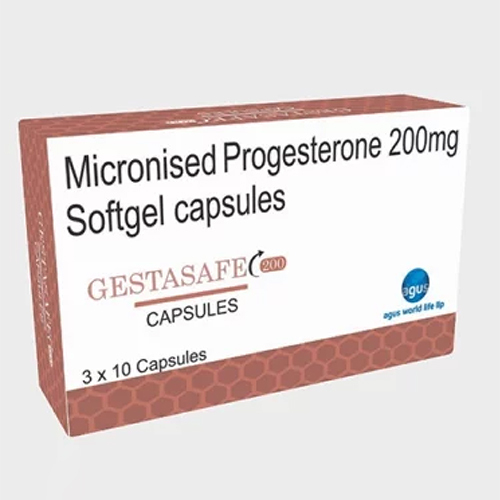 200 MG Micronised Progesterone Softgel Capsules
