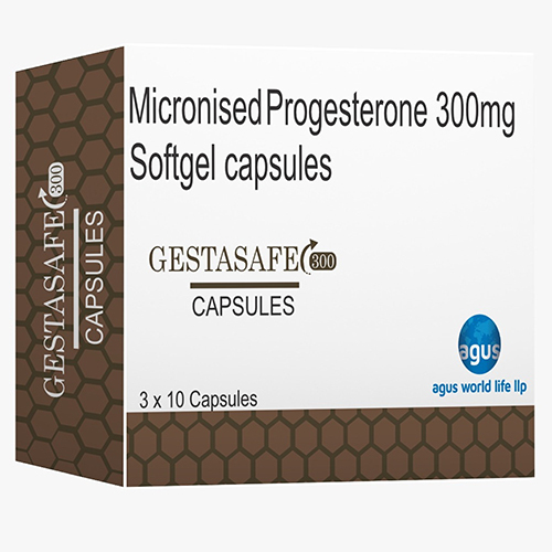 300 MG Micronised Progesterone Softgel Capsules