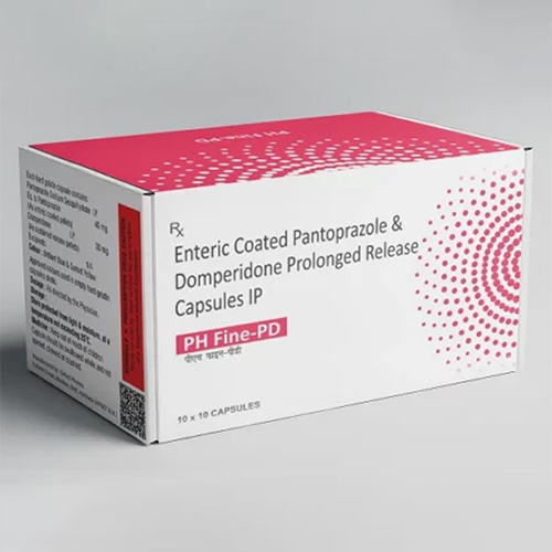 Enteric Coated Pantoprazole And Domperidone Prolonged Capsules IP