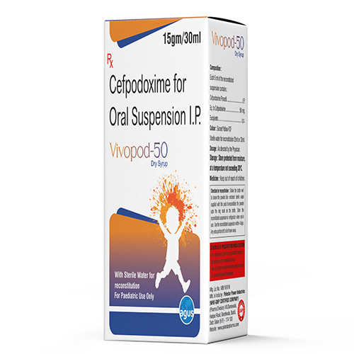 30 ML Cefpodoxime For Oral Suspension IP