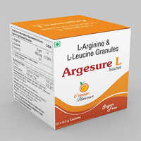 Orange Flavour L-arginine And L-leucine Granules Sachet