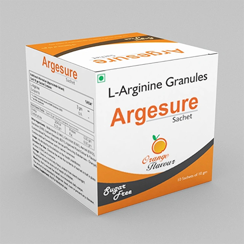 Orange Flavour L-Arginine Granules Sachet