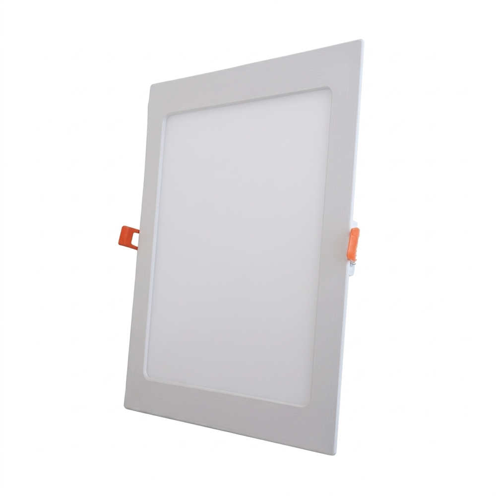 18W Slim Led Panel Ceiling Light - 8 inch Cut Out Size, Aluminium Housing (Square)