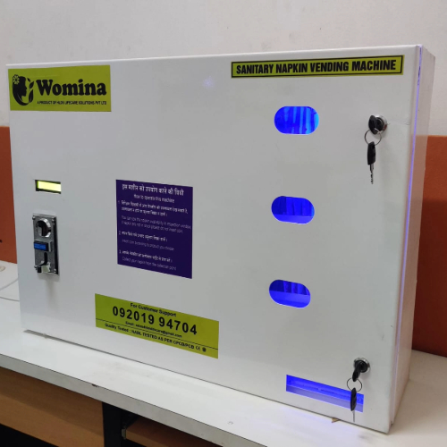 Fully Automatic 100 Capacity Coin operated sanitary napkin Vending Machine