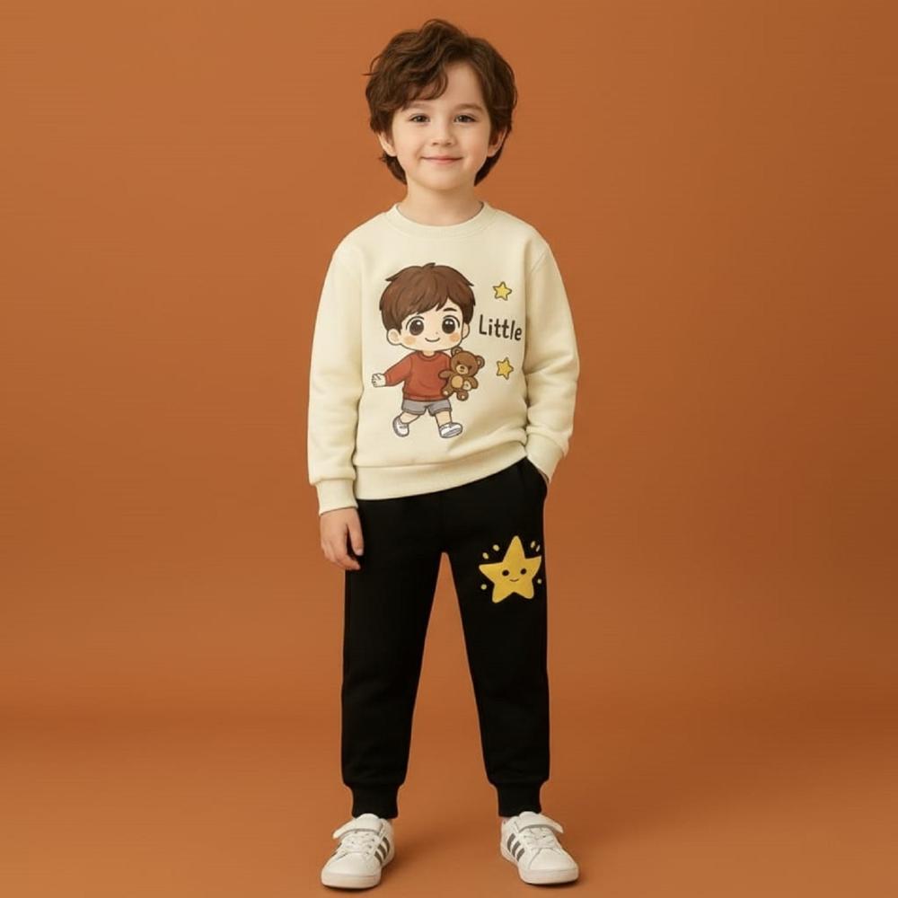 Kids Boys Full Sleeve And Track Pant Set