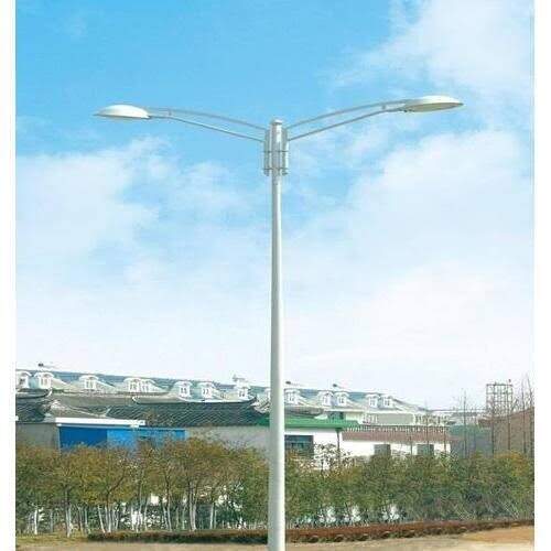 Double Arm Bracket - Application: Outdoor Lighting Pole Support