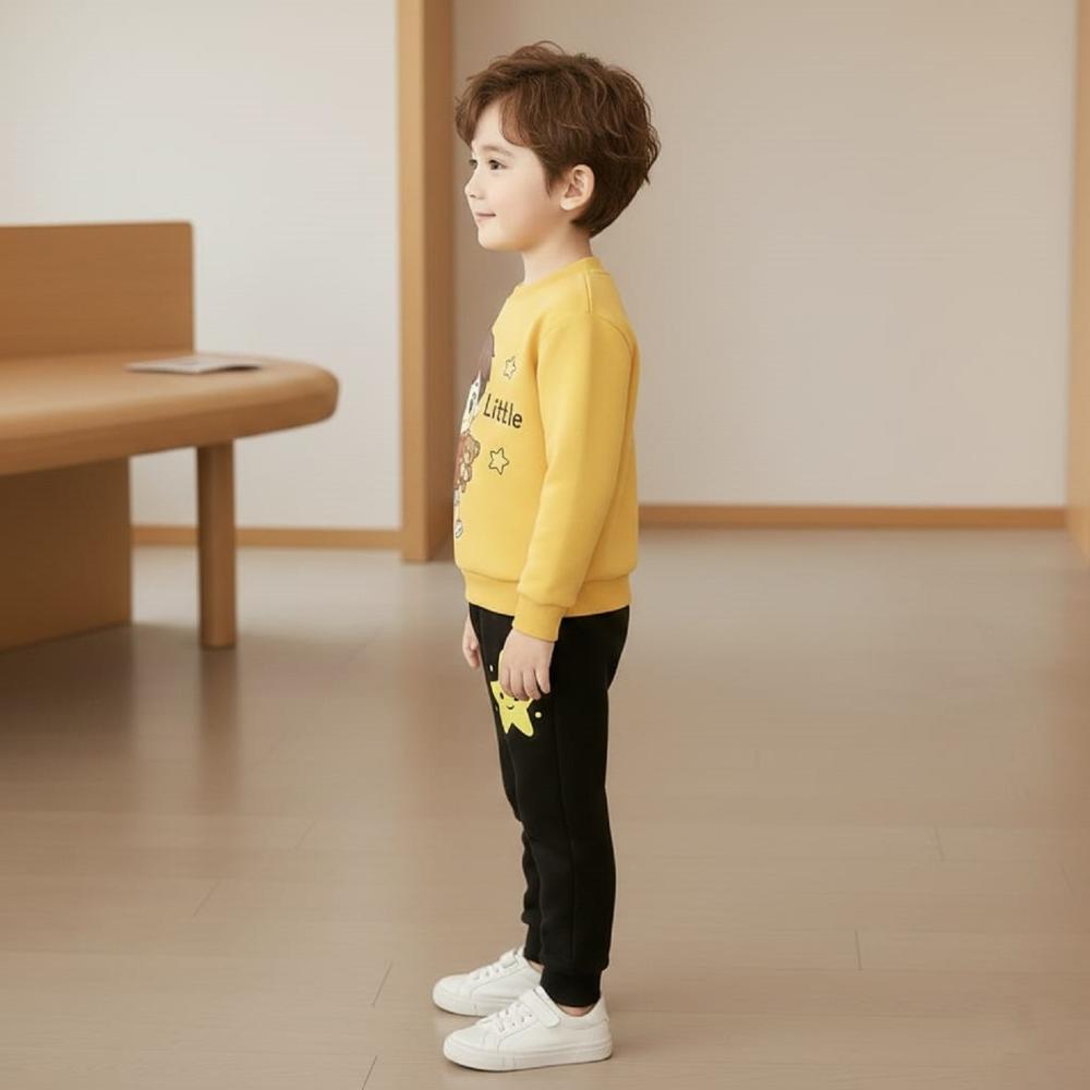 Kids Boys Full Sleeve And Track Pant Set