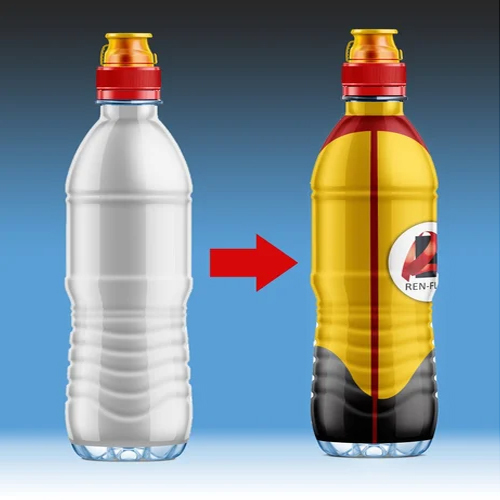 Printed Bottles Sticker