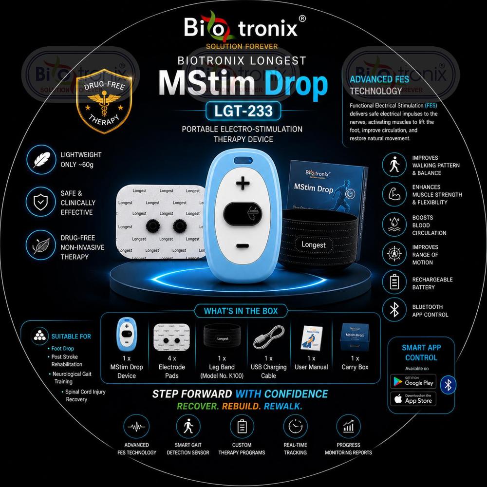 Smart Functional Electrical Stimulator for Foot Drop Patients