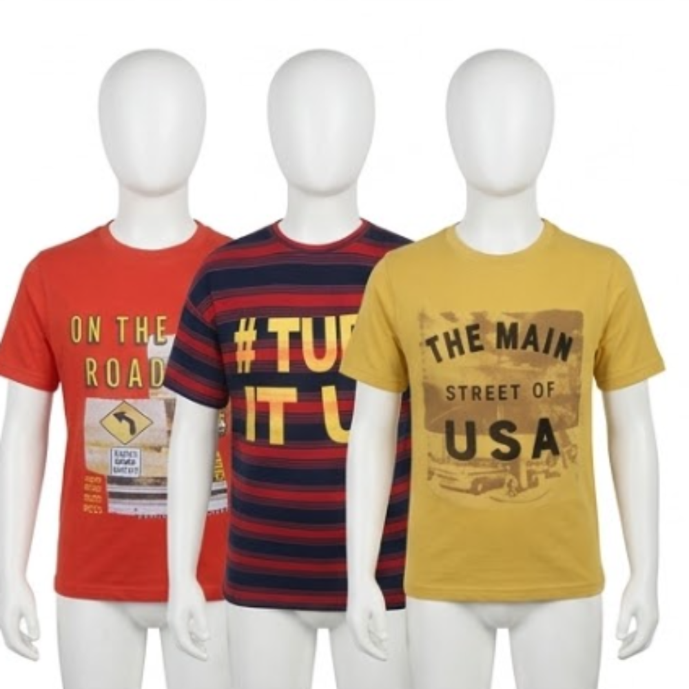 Children And Kids Round Neck T-Shirts