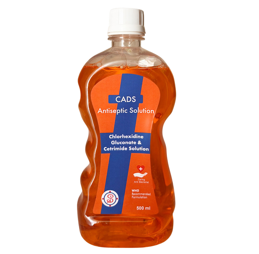 500ml Chlorhexidine Gluconate And Cetrimide Antiseptic Solution