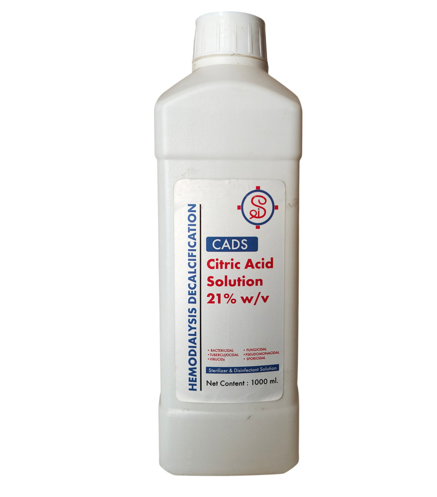 1000ml Citric Acid Solution