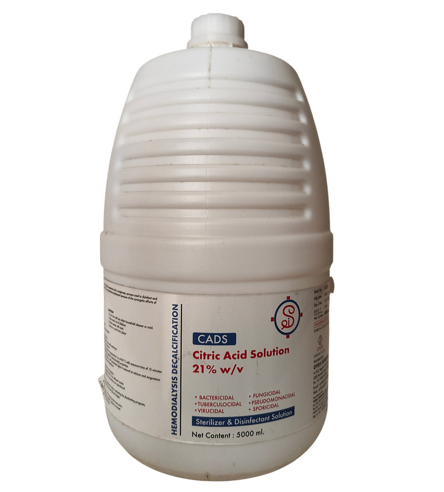 5000ml Citric Acid Hemodialysis Decalcification