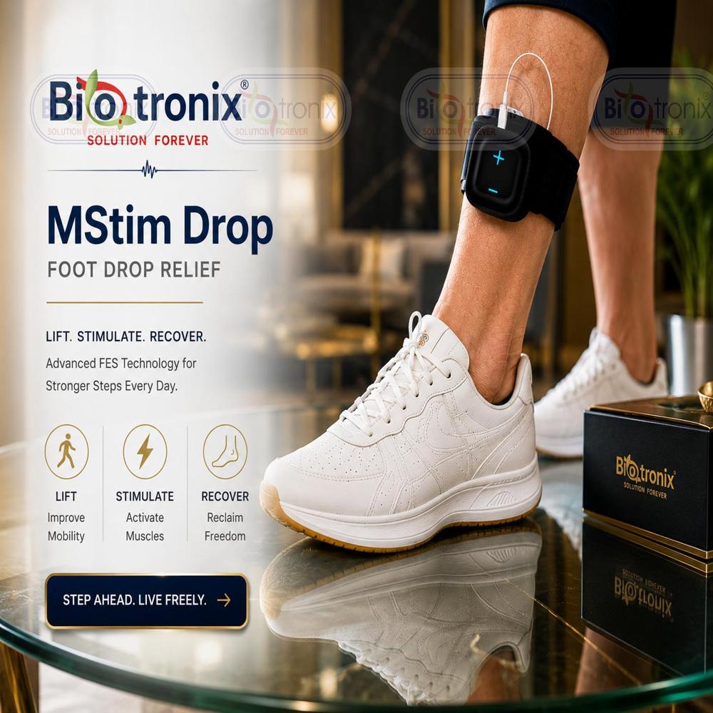 Neuro Muscle Recovery Device for Foot Drop Rehabilitation
