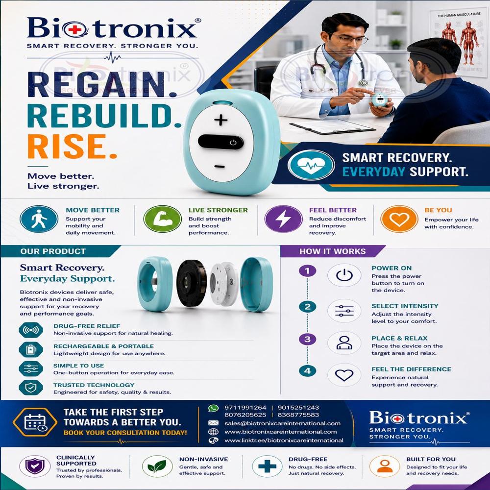 Neuro Muscle Recovery Device for Foot Drop Rehabilitation