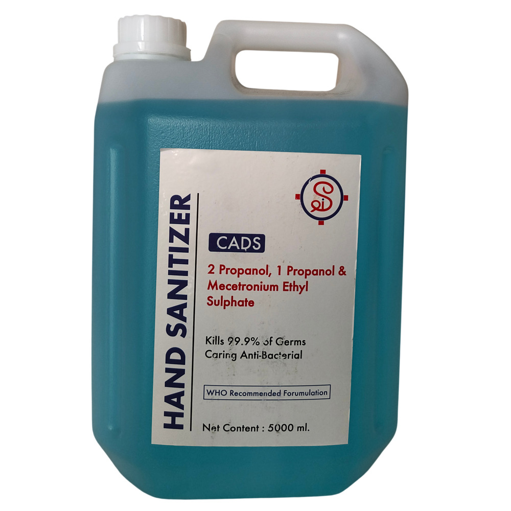 5000ml 2 Propanol 1 Propanol Ethyl Sulphate Hand Sanitizer