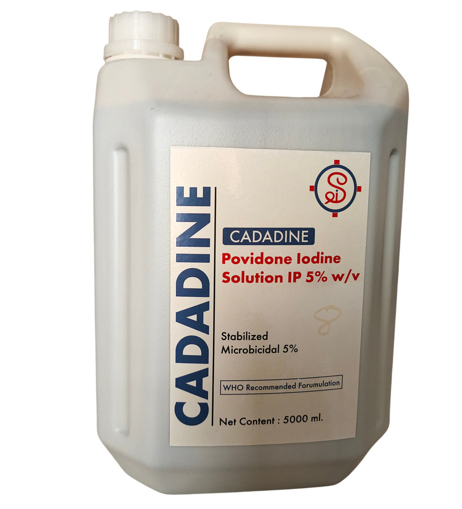 5000ml Cadadine Povidone Iodine Solution IP