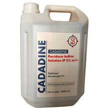 Povidone Iodine Solution 5% Ip - Brand Name: Cadadine