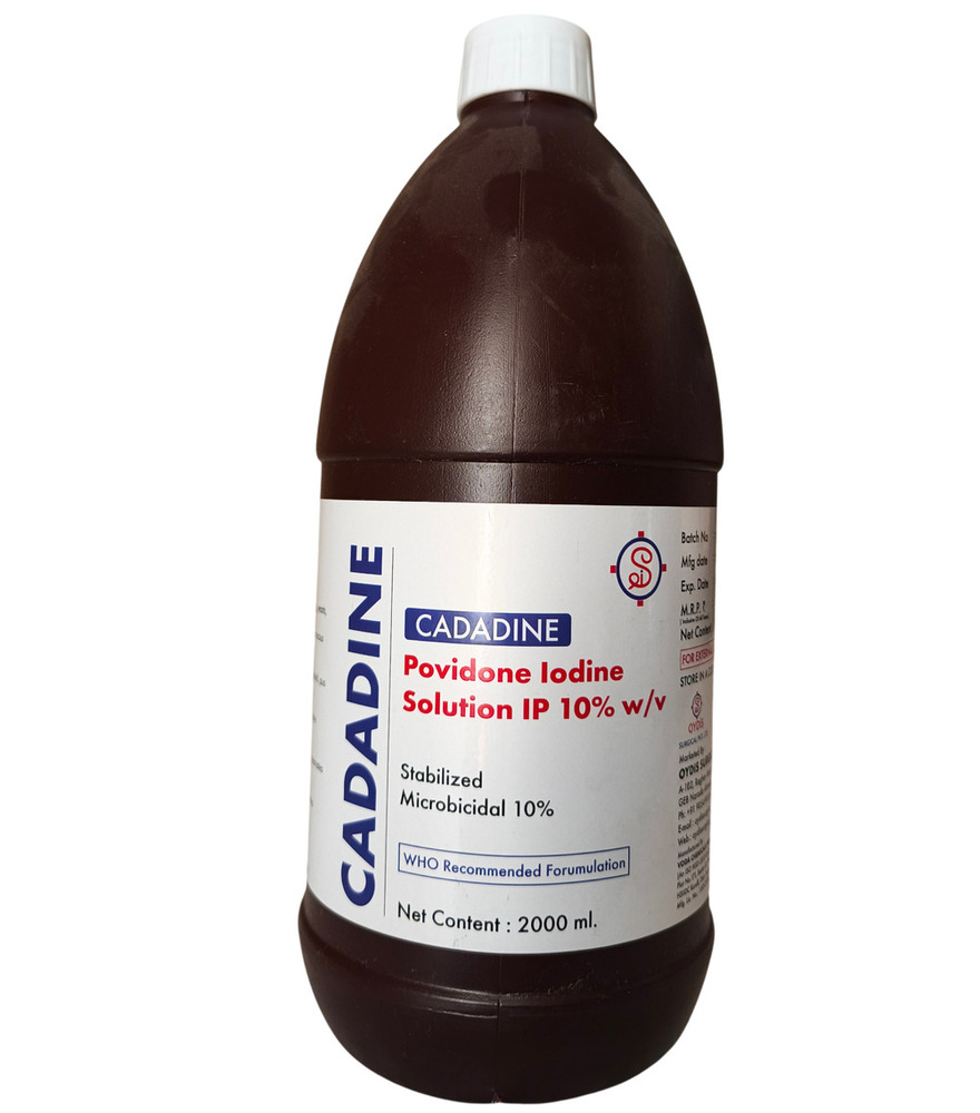 2000ml Cadadine Povidone Iodine Solution IP