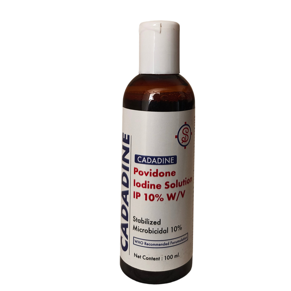  Povidone Iodine Solution 10% IP 100ML