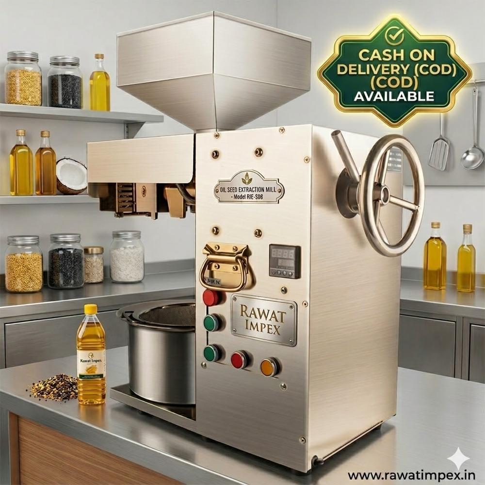 Commercial Expeller Cold Press Oil Machine