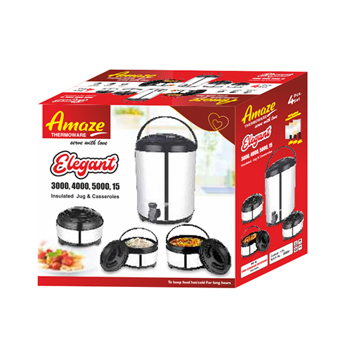 Elegant 4 Pcs Gift Set - Capacity: Standard (As Per Individual Items)