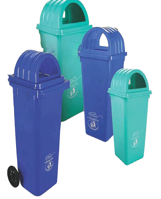 Plastic Wheel Waste Bin