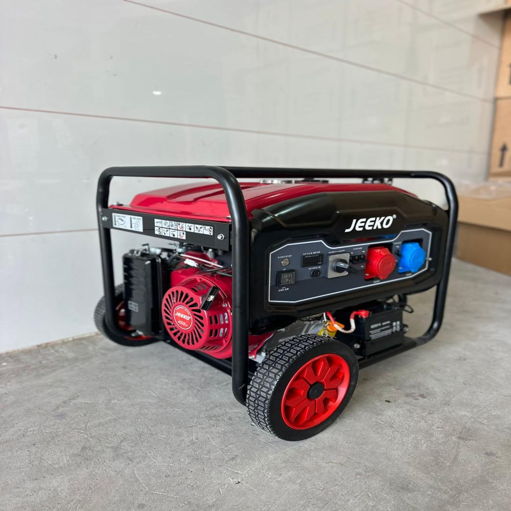 Jeeko Jk Series 3 Kva Electric & Remote Start Portable Petrol Generator (Jk3200T) - Warranty: 1
