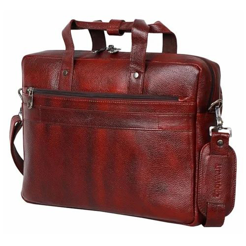Original Leather Bag - Original Leather, Medium, Brown | Structured Rectangular Design, Two Main Sections, Detachable Adjustable Shoulder Strap, Polished Metal Hardware