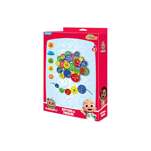LFT024C 36 Pcs Button And Threads Toy Set