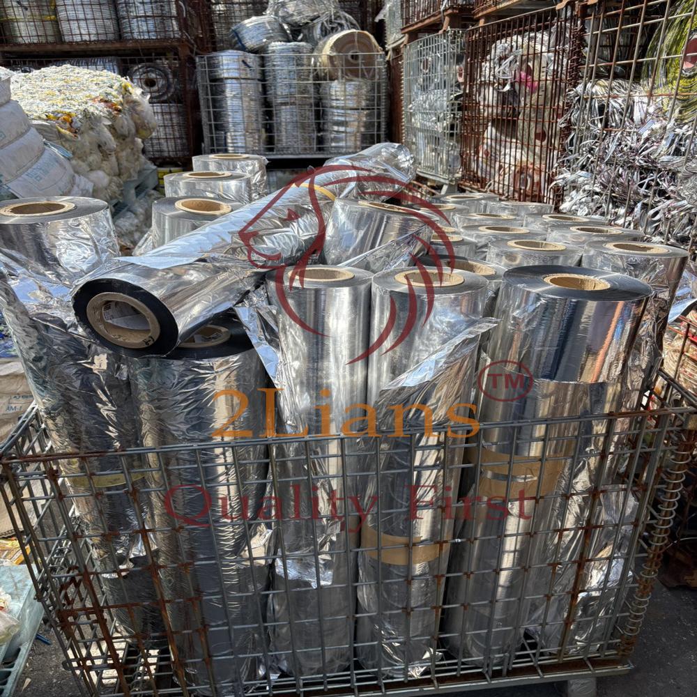 PP rolls printed & Metalized