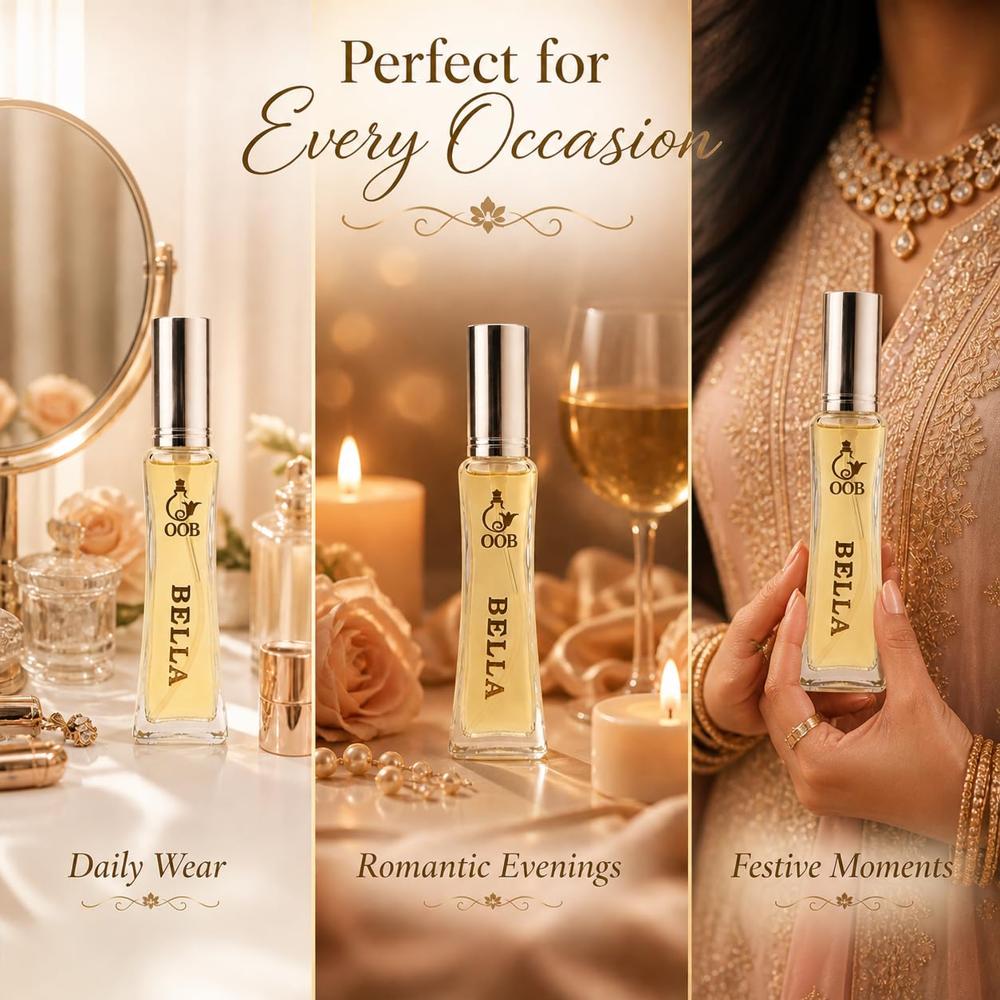 OOB BELLA Eau De Parfum for Women & Men - Long Lasting