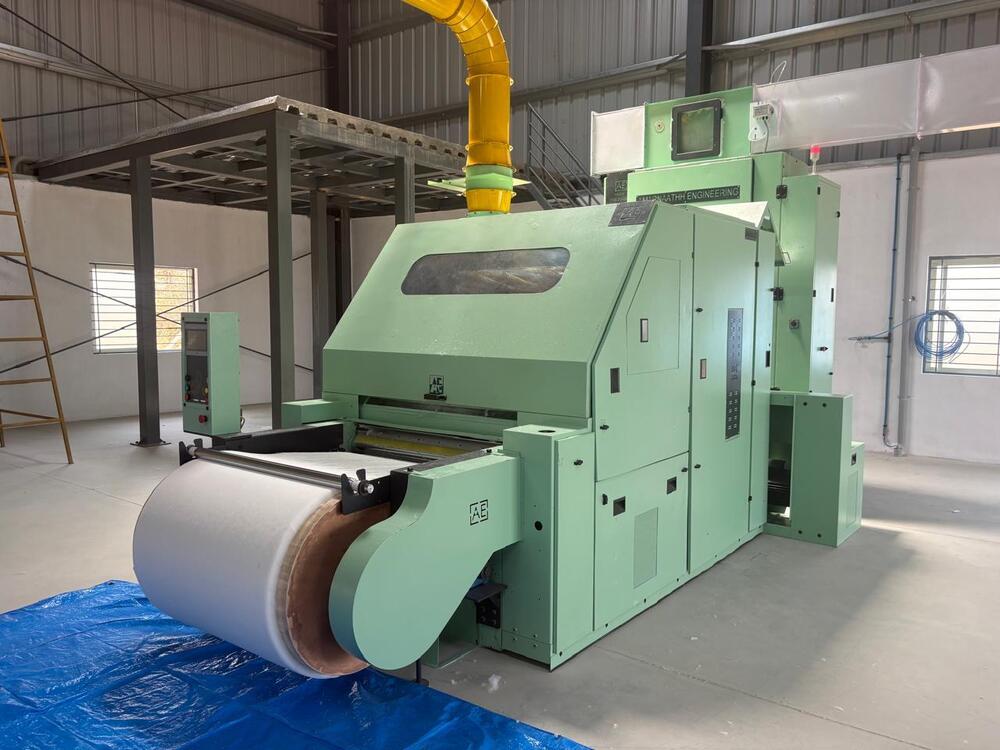 Surgical Cotton Roll Making processing line without Bleaching
