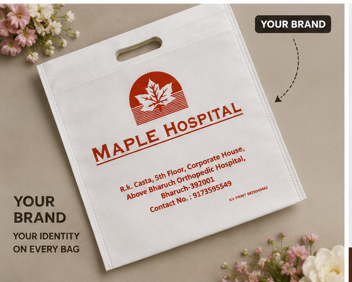 Non Woven D-Cut Printed Bag