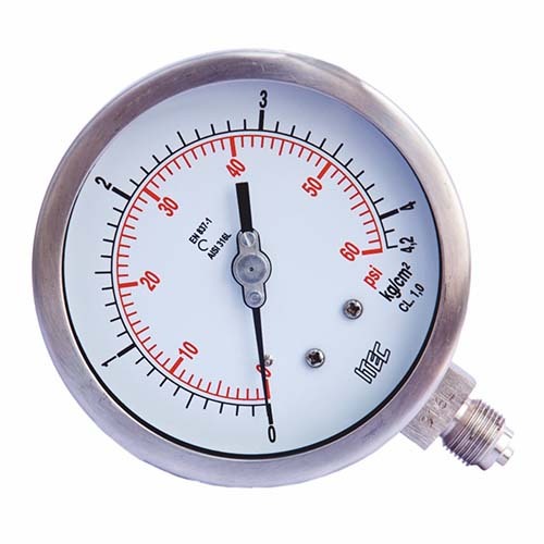 Pressure Gauge Without Glycerin