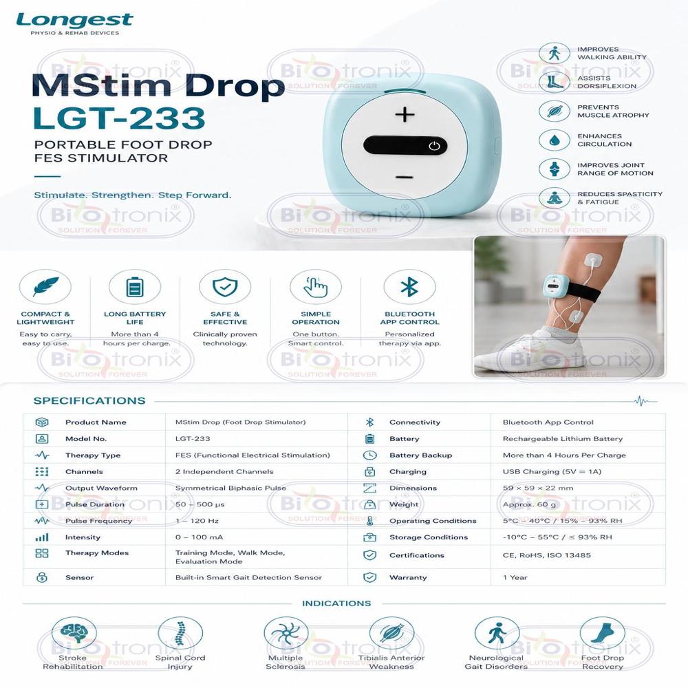 Intelligent Foot Drop Stimulator for Mobility Enhancement