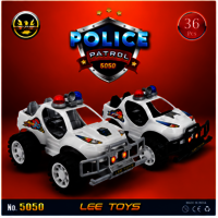 36 Pcs Police Patrol Car 5050