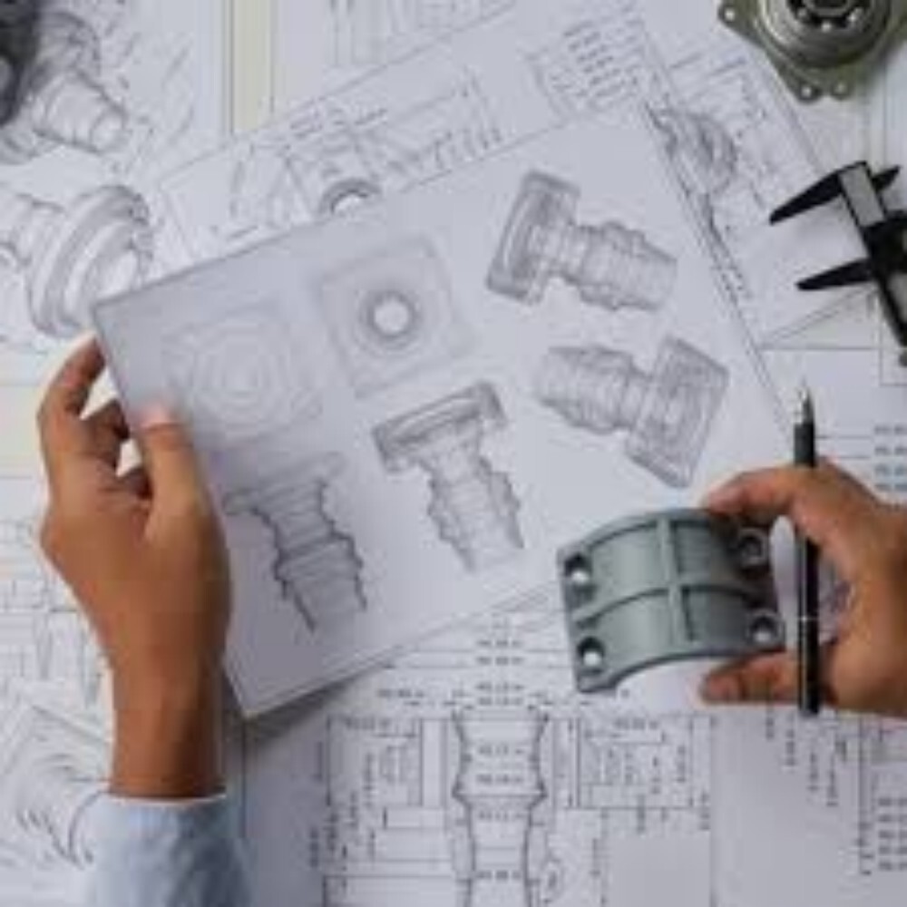 Engineering Drawings Service - Stainless Steel, Customizable Dimensions | Dwg & Dxf Formats, Unlimited Revisions, Autocad Software, Iso 27001 Compliance