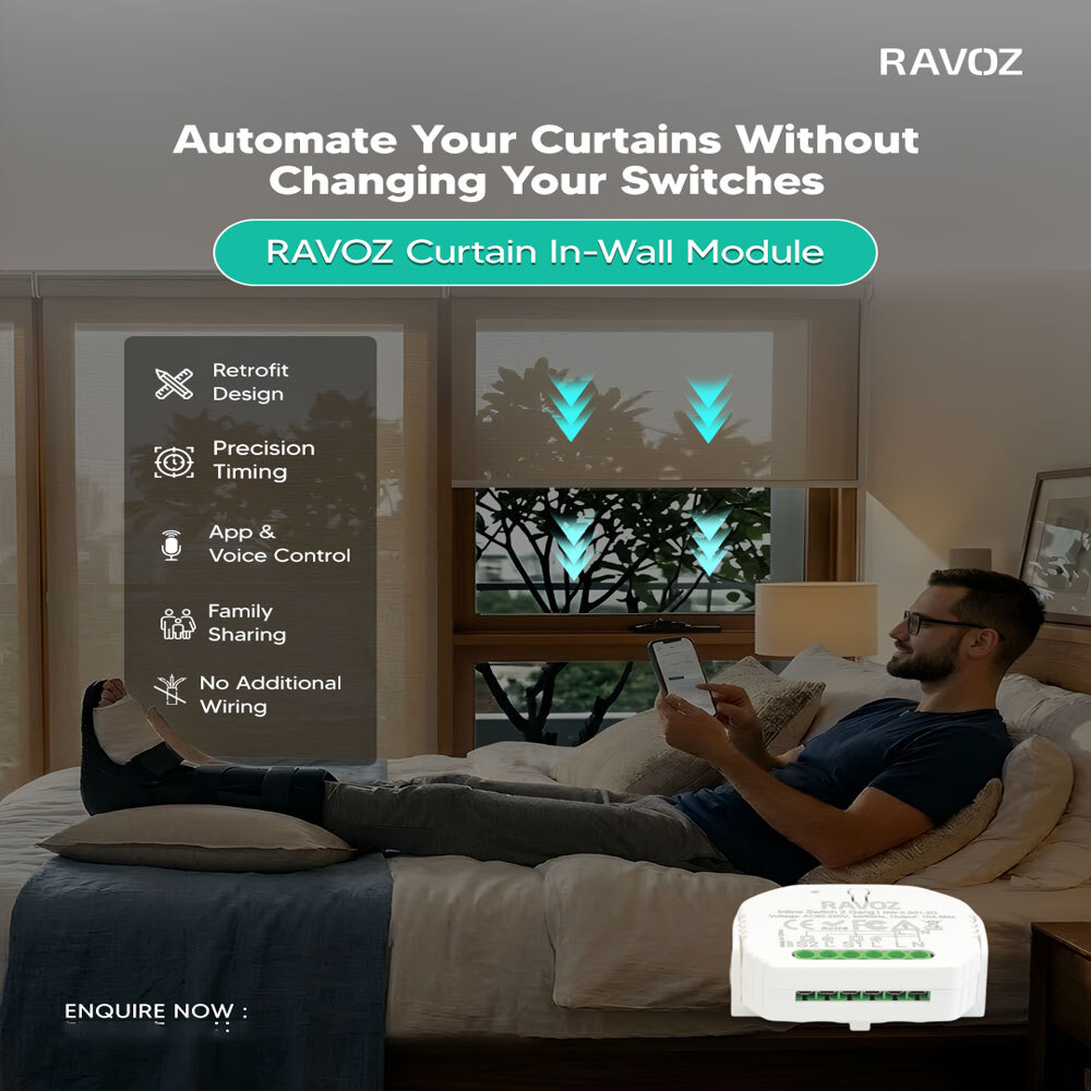 TOUCH CURTAIN SWITCH 2MD