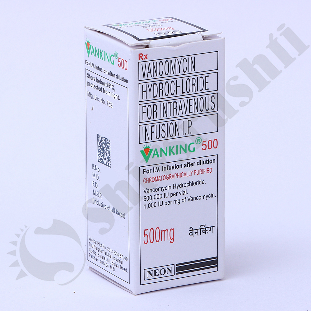 Vanking 500mg - Drug Type: Injection