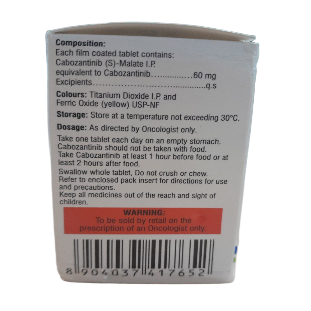 Cazanat 60mg - Cabozantinib Tablets