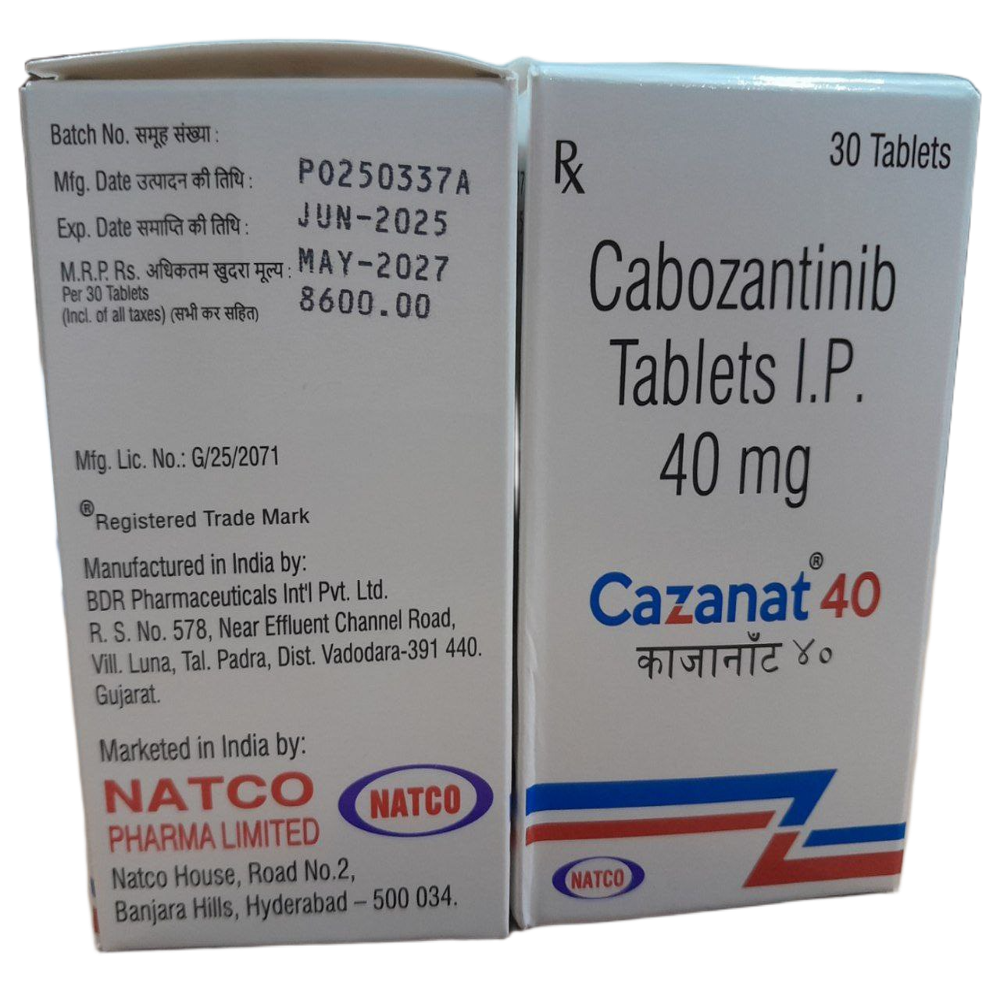 Cazanat 40mg - Cabozantinib Tablets